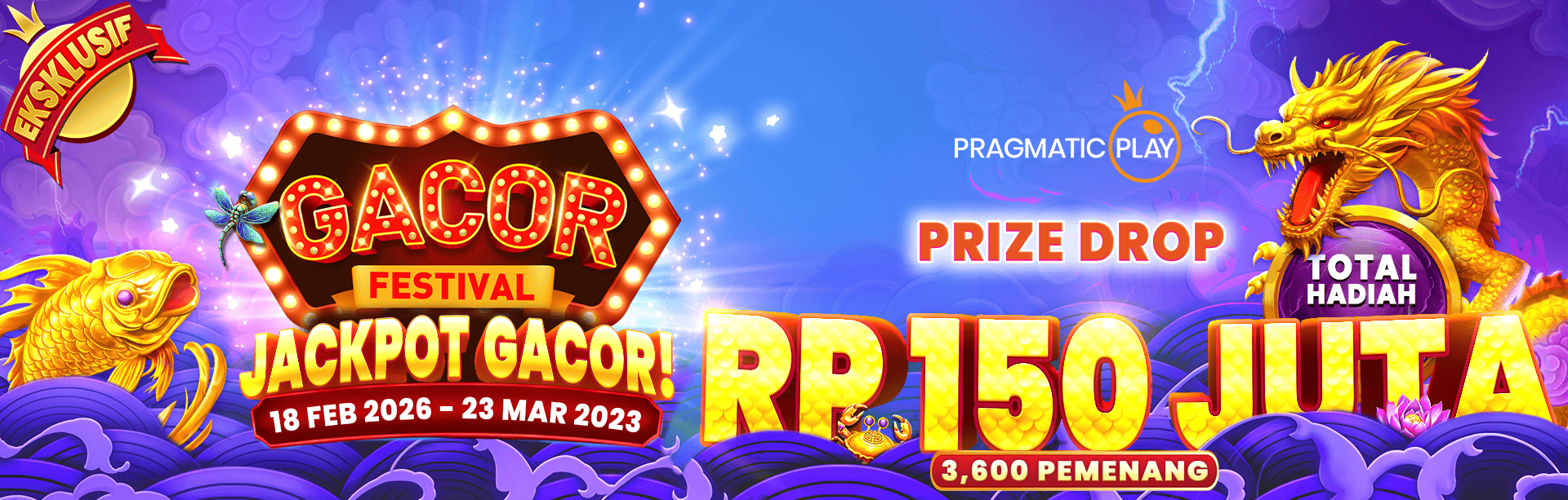 PP - GACOR FESTIVAL: MODAL MUDIK DAILY TOURNAMENT & PRIZE DROP