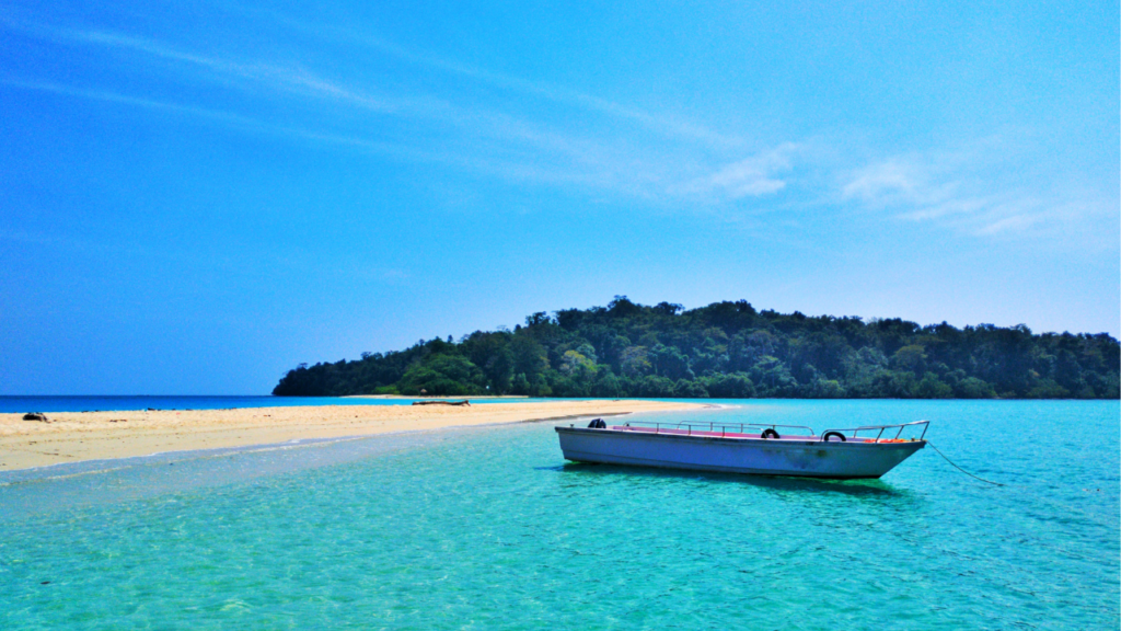 Andaman and Nicobar Islands, sea, blue, island