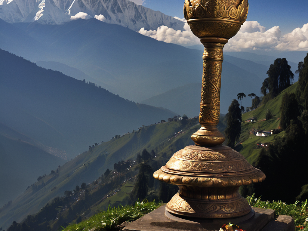 Darjeeling, the land of Indra's Scepter (Dorje ling)
