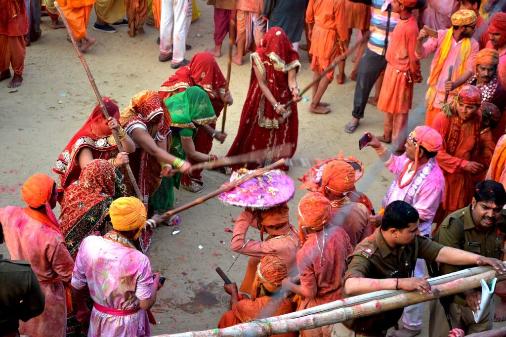 holi, festival, vrindavan, best place to visit in March in India