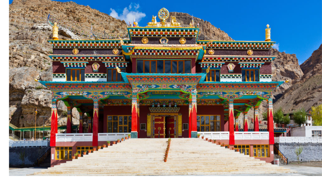 Kaza (2) Kaza Monastery, famous monastery, Kaza, Spiti Valley