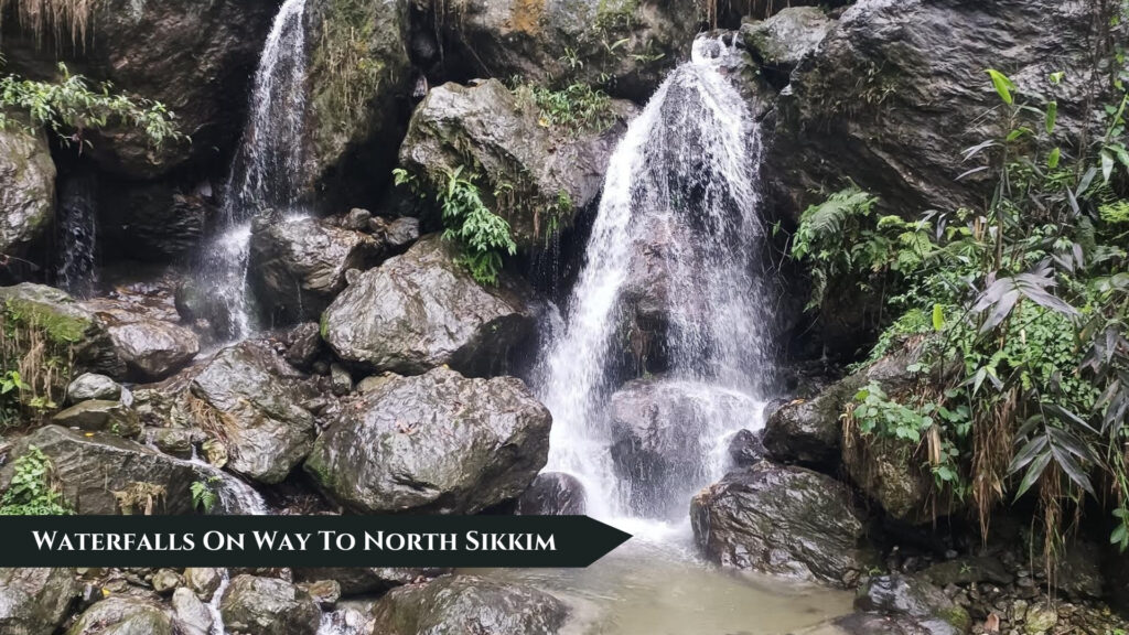 Waterfalls on Way To North Sikkim