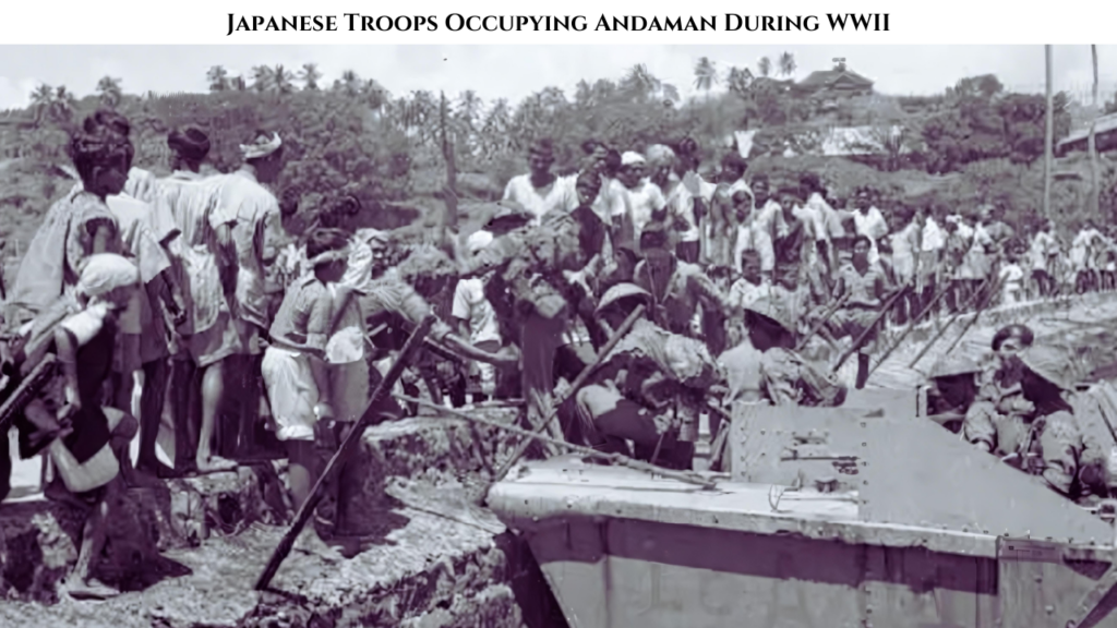 Japan Occupying Andaman and Nicobar Islands