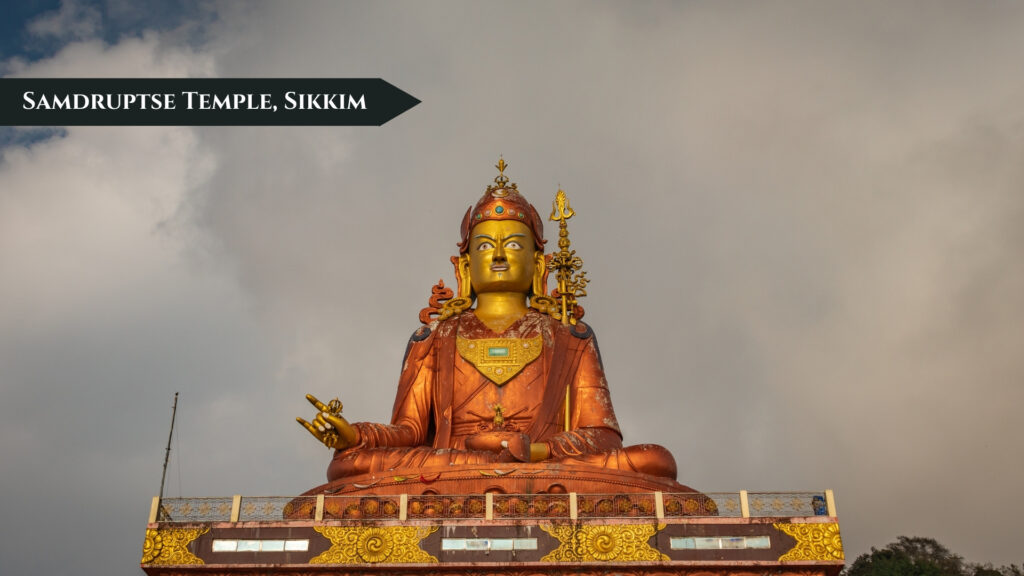 8 Famous Temples in Sikkim 10 samdruptse temple, temple in sikkim