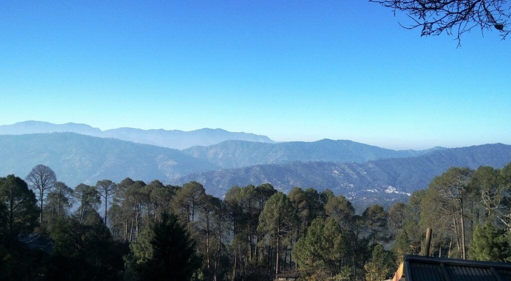 ranikhet-india, hills, mountains