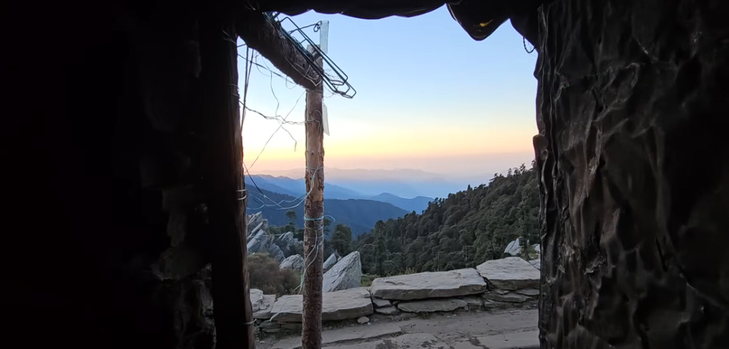 Morning View From Campsite - Churdhar Peak Trek Morning View From Campsite - Churdhar Peak Trek